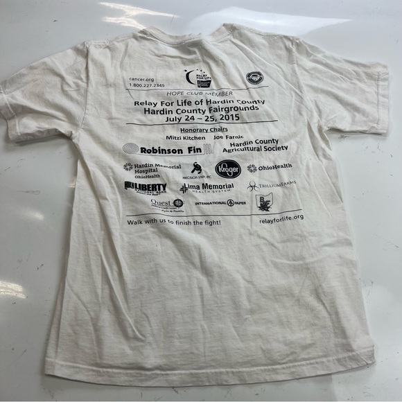 Fruit of the loom men’s hope white shirt m122-4 - Picture 2 of 3